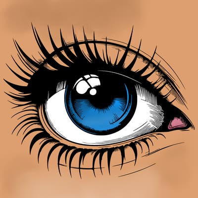 realistic eye