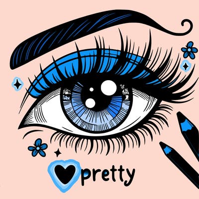 pretty eye
