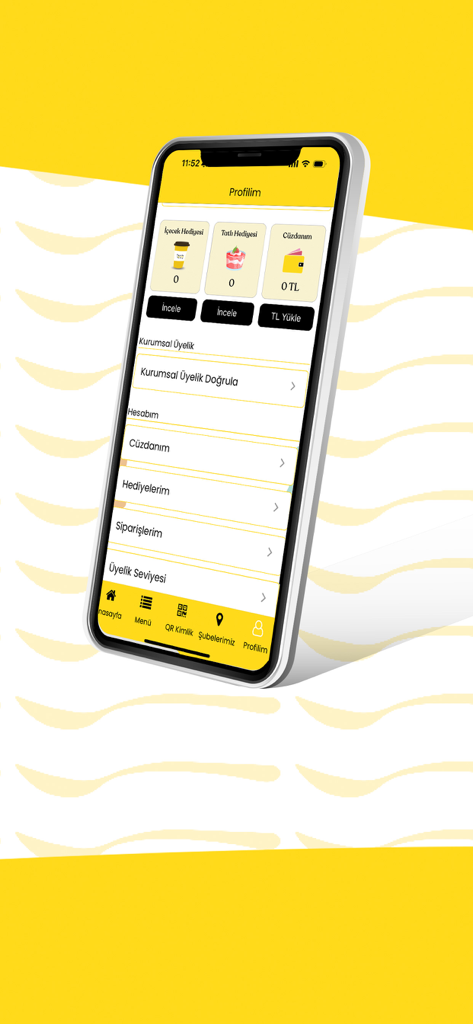 CookShoppers - CookShoppers mobile app user profile screen showing rewards, digital wallet, and gift coupons