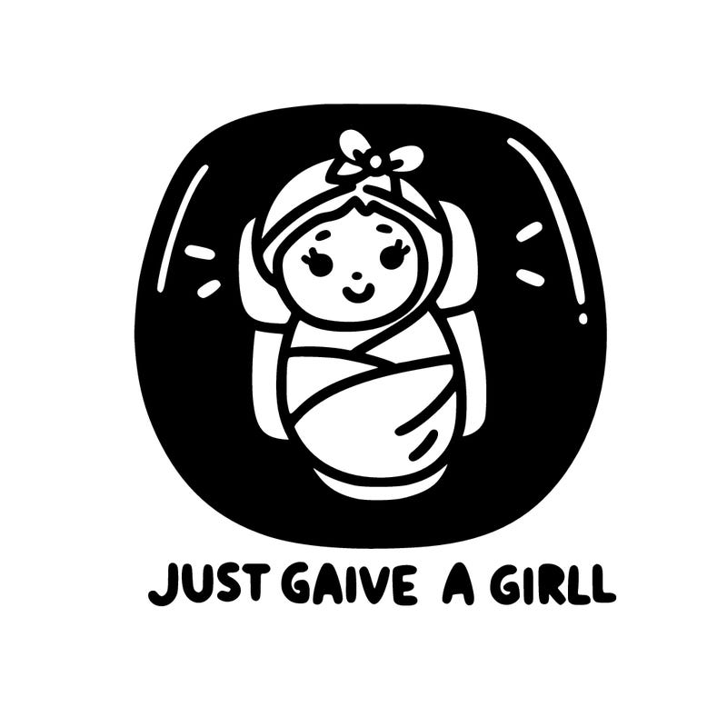 just gave birth to a baby girl