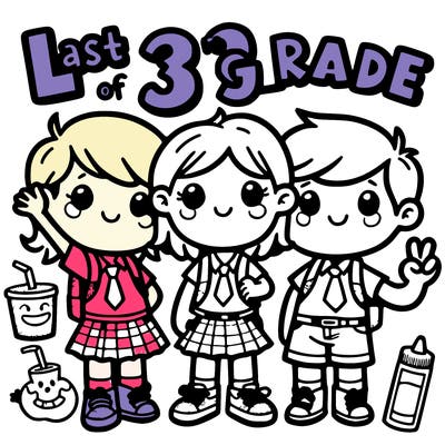 last day of 3rd grade