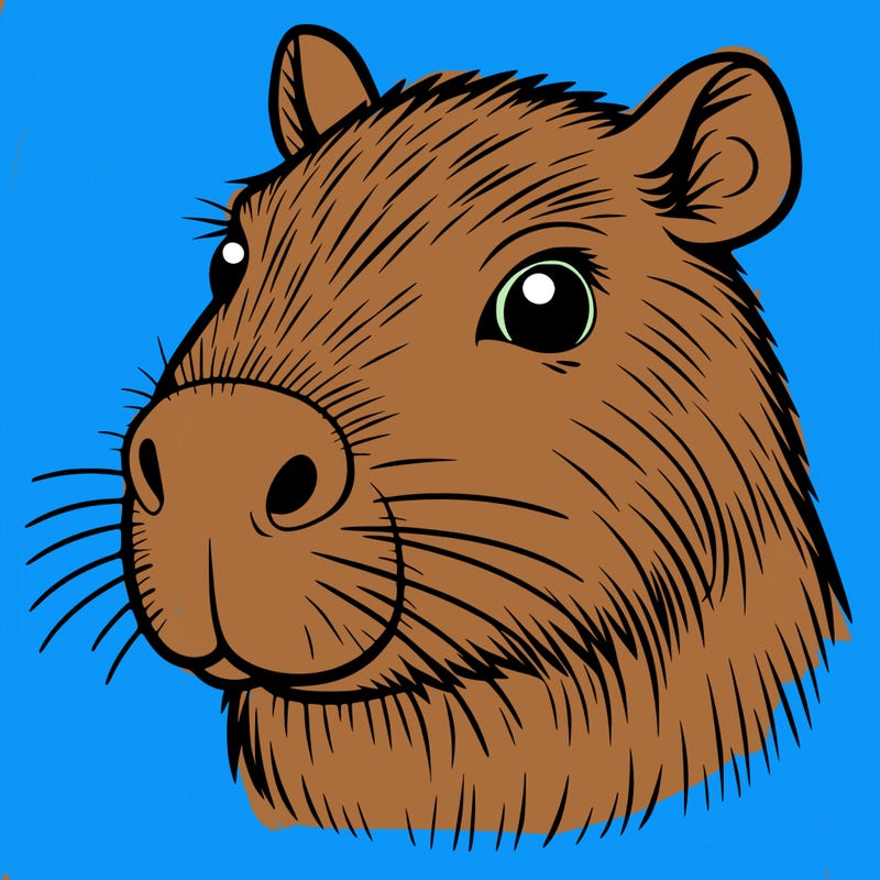 capybara face