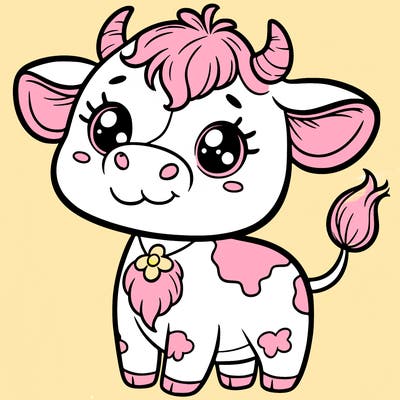 cute cow