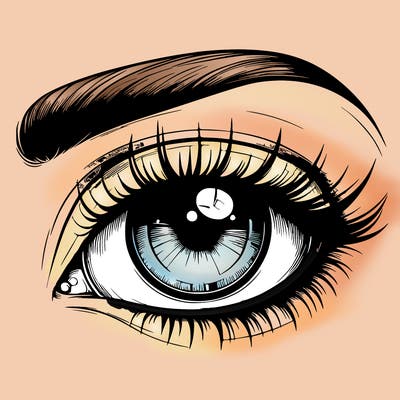 realistic eye