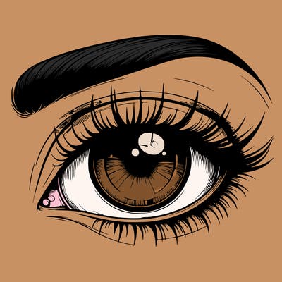 realistic eye