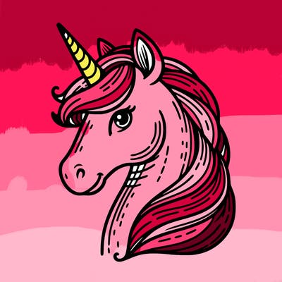 unicorn head