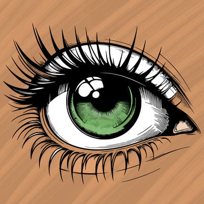 realistic eye
