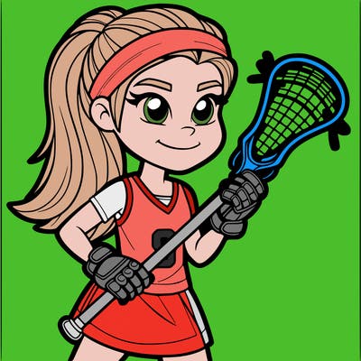 lacrosse girl center grove team