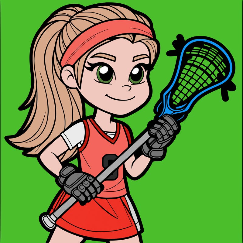 lacrosse girl center grove team