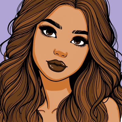 beautiful realistic girl