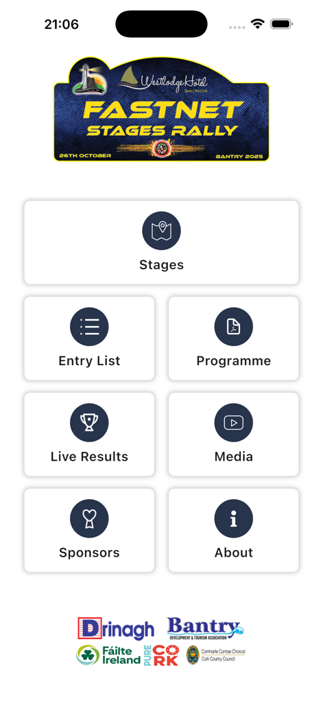 Fastnet Stages Rally | Real-Time Live Results & Stage Tracking