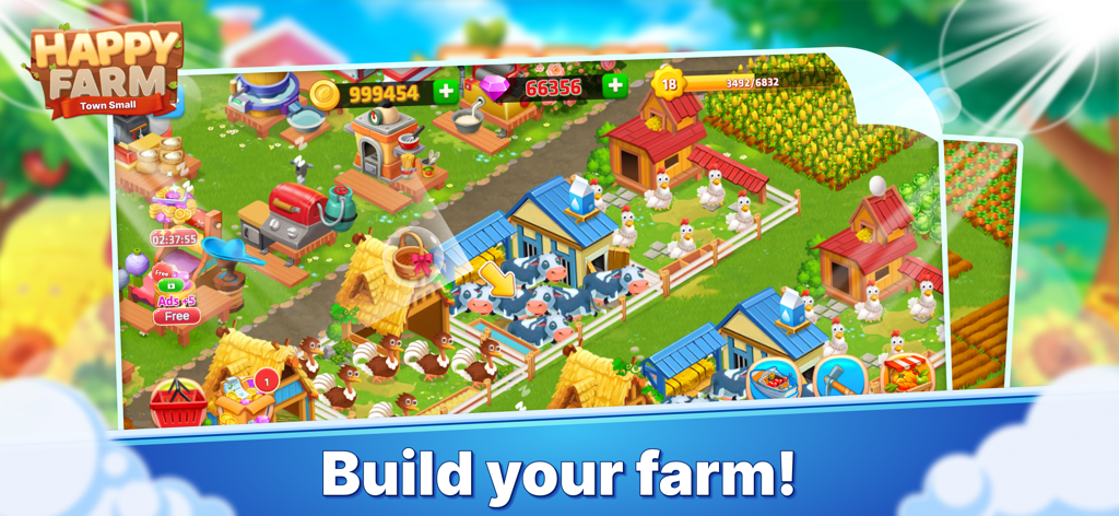 Happy Farm - Small Town - Games App | MWM