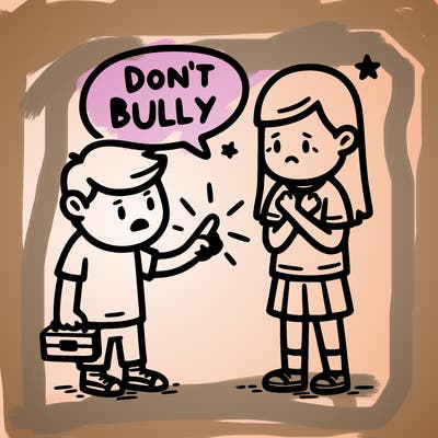 don't bully people