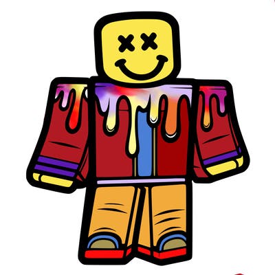 roblox character with drip