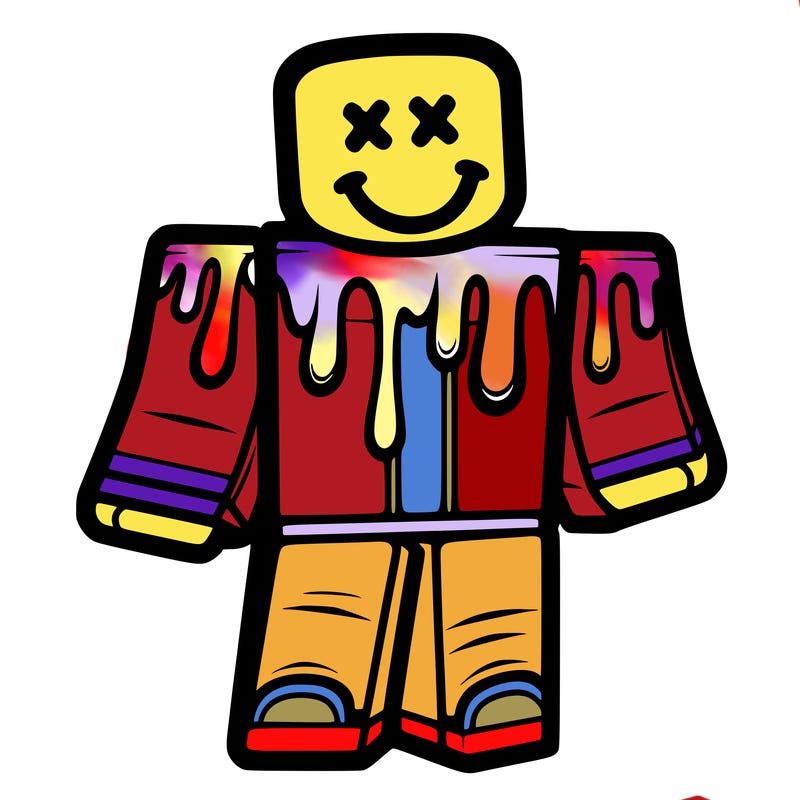 roblox character with drip
