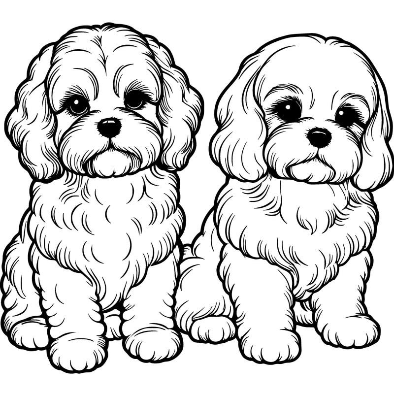 cavchons dogs realalistic