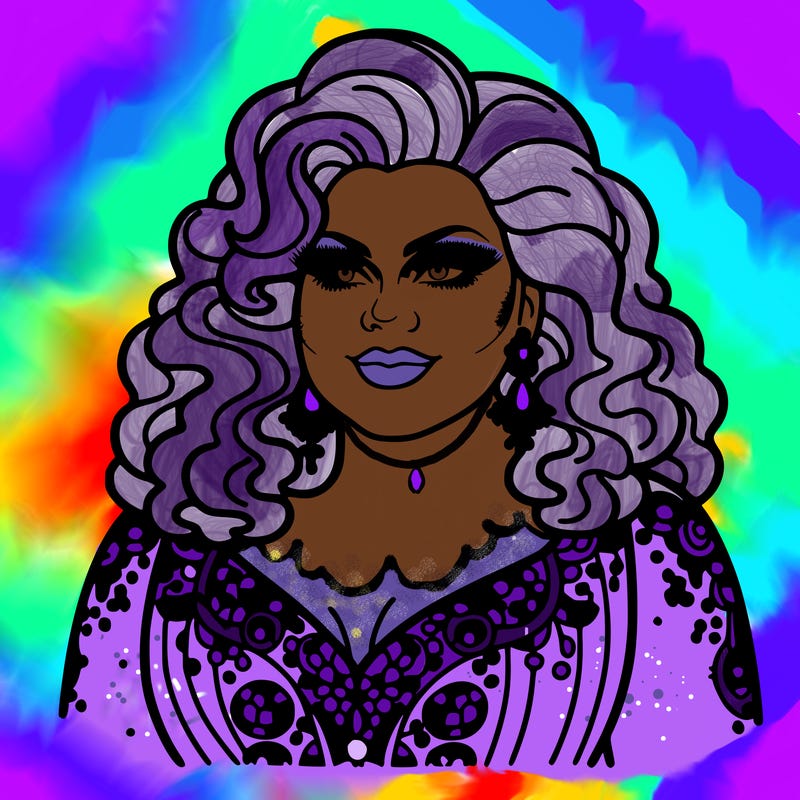 realistic plus size drag queen
