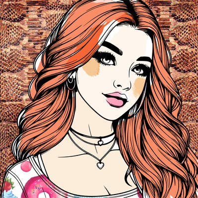 detailed realistic girl