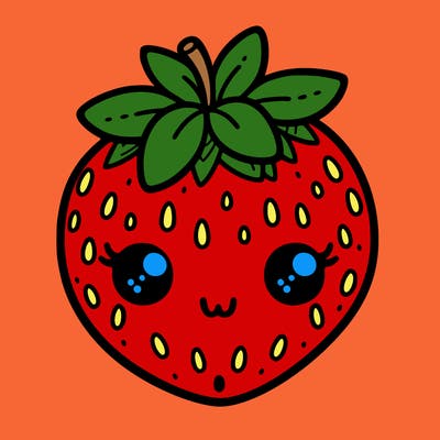 cute strawberry