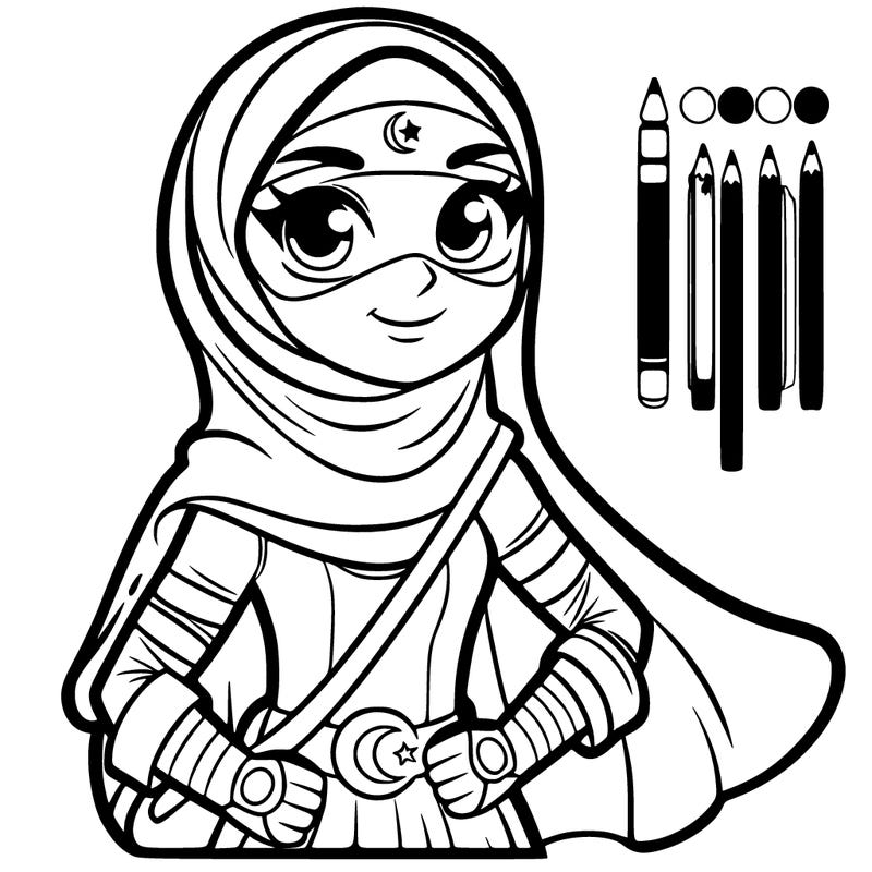 muslim girl and heroine