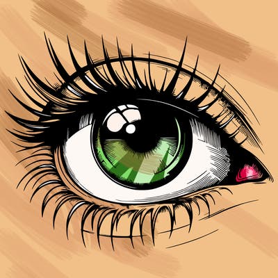 realistic eye