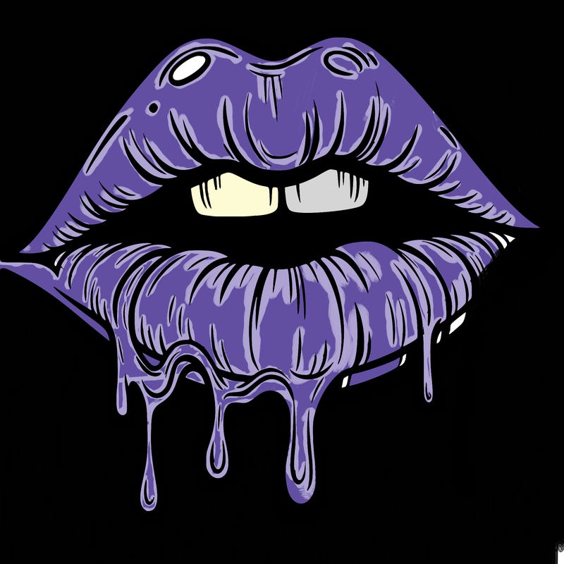 lips that look realistic and drip