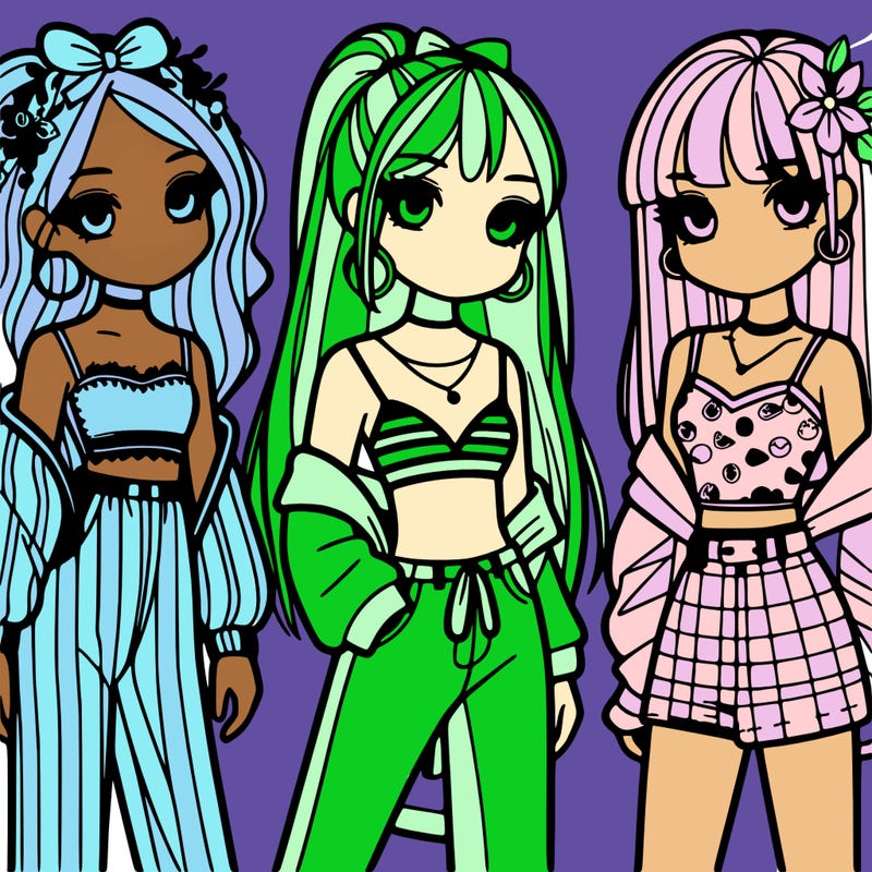 girls with fashion