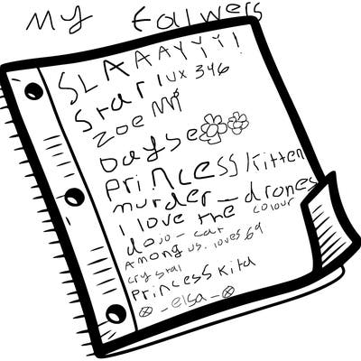 a blank piece of paper