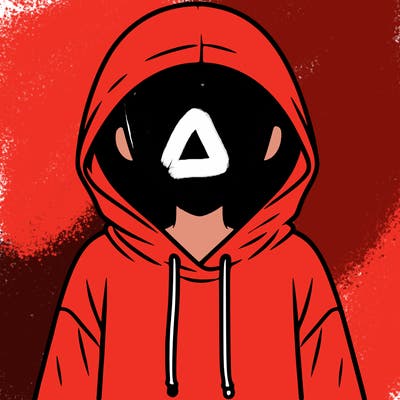 faceless girl in hoodie