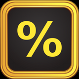 Tip Calculator % Gold