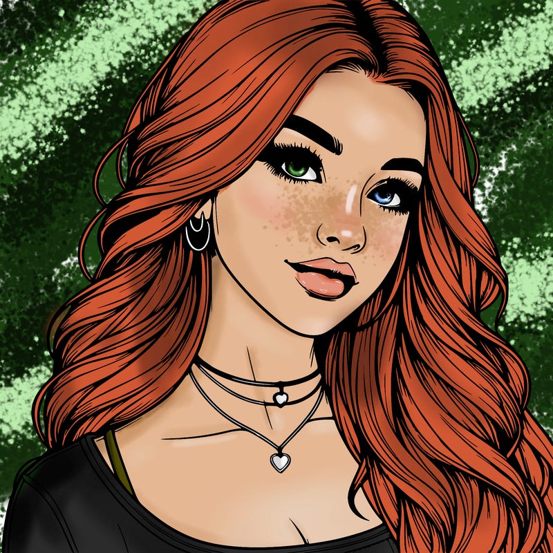 detailed realistic girl