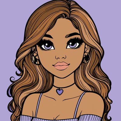 realistic pretty girl