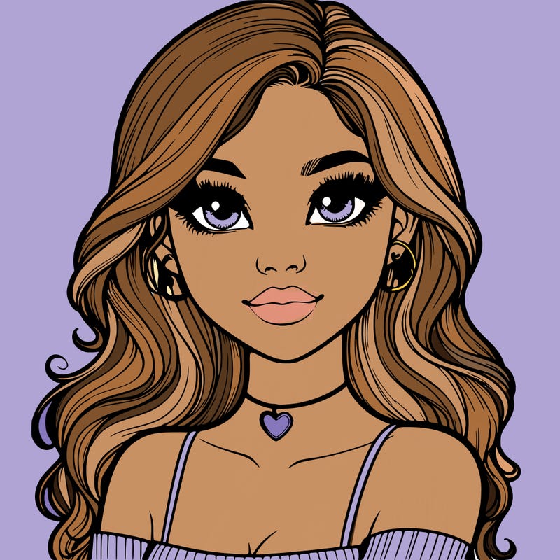 realistic pretty girl