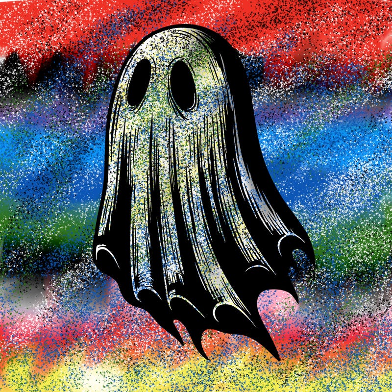 realistic creepy ghost