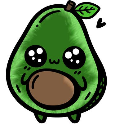 cute avocado