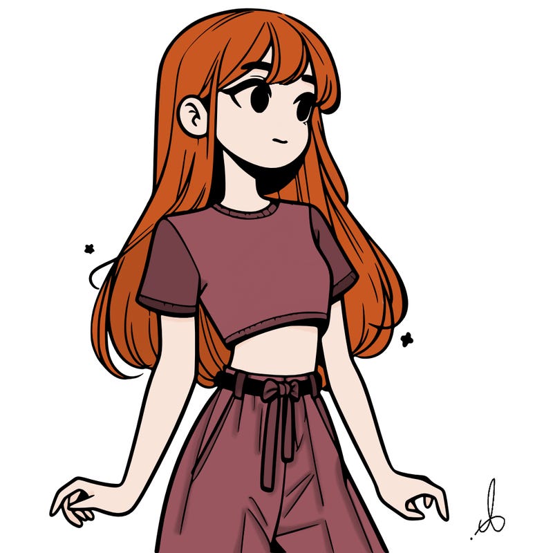 girl in a cute crop top