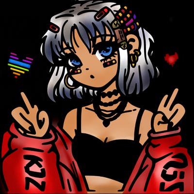 y2k grunge aesthetic girl