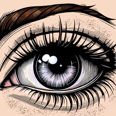 realistic eye
