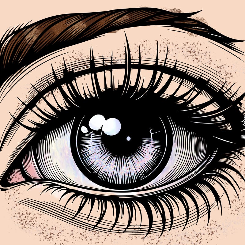 realistic eye