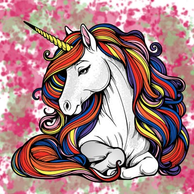 realistic unicorn