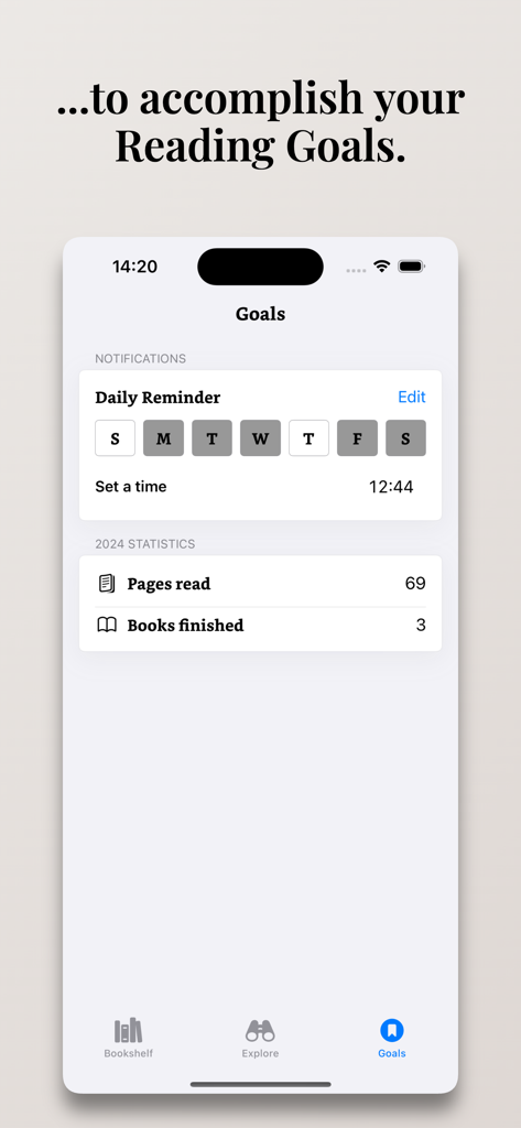 Reading Log: Book Tracker - Books App | MWM