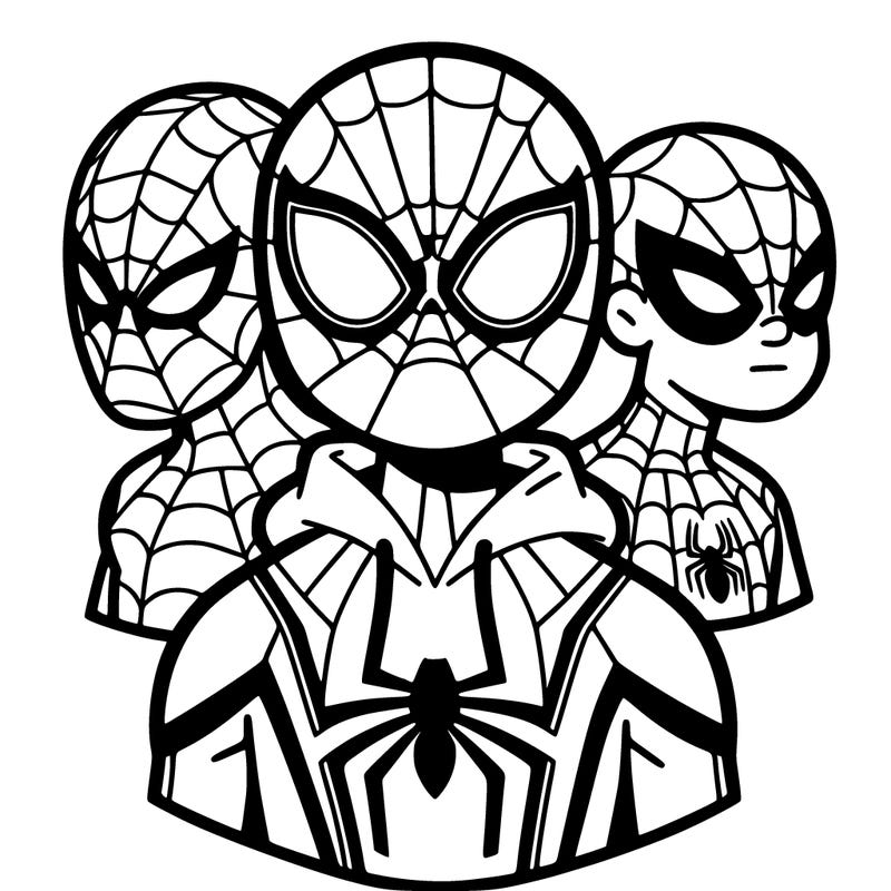 spider man miles mixed with peter