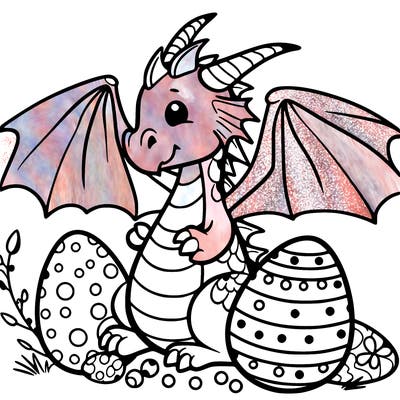 easter dragon