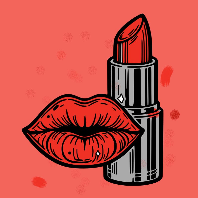 lips and lipstick