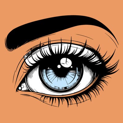 realistic eye