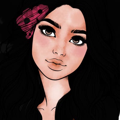 beautiful realistic girl