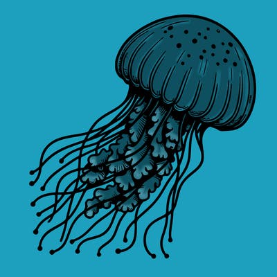 realistic jellyfish