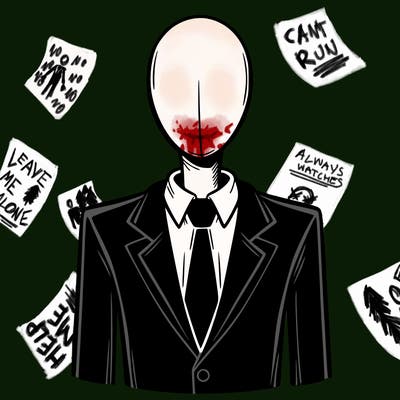 faceless slenderman