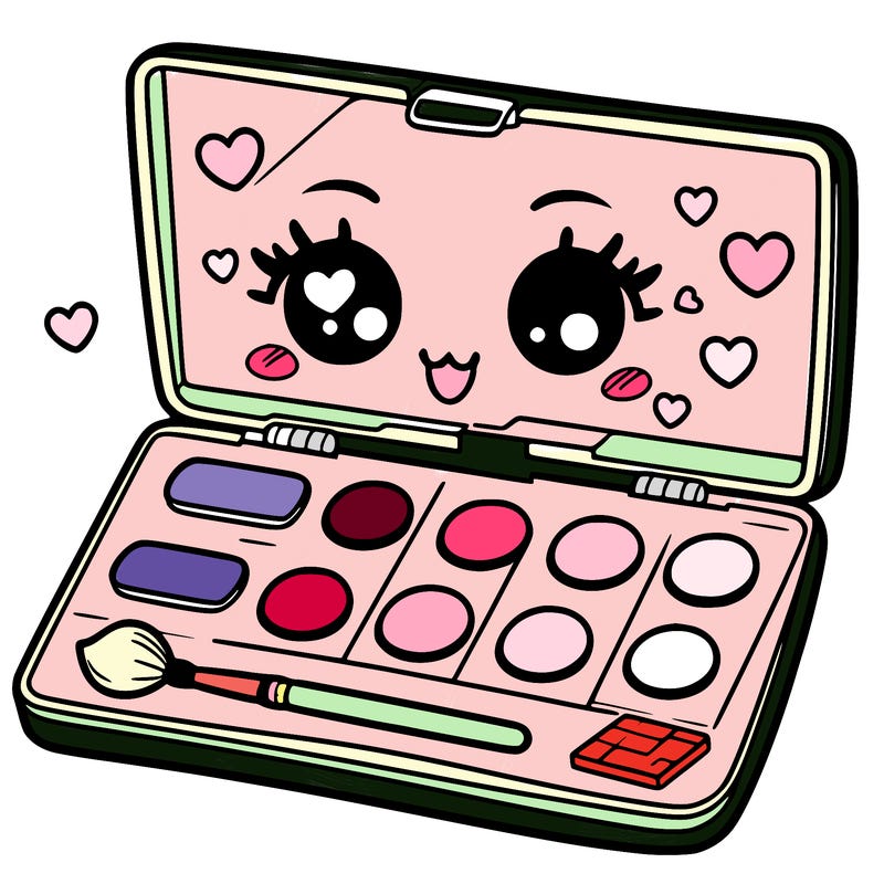 makeup pallet