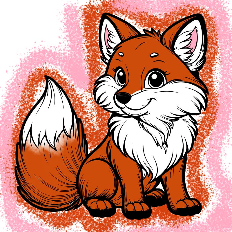 realistic fox